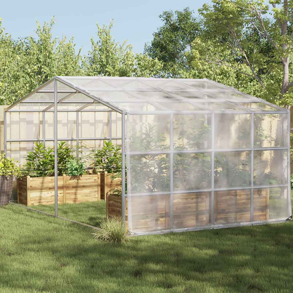 Cobertura vegetal com ilhós 3x8 m polietileno