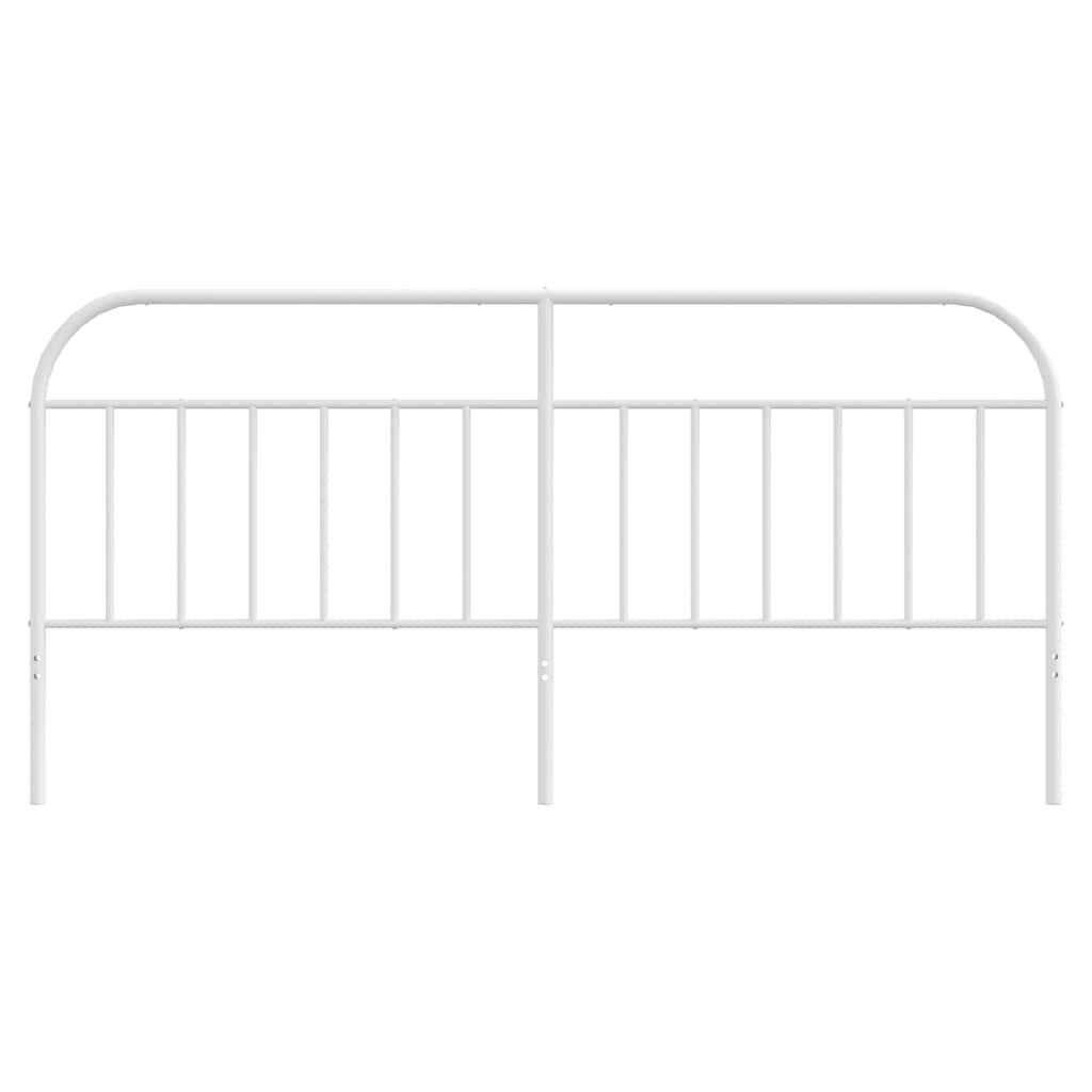 Cabeceira de substituição 193 cm metal branco