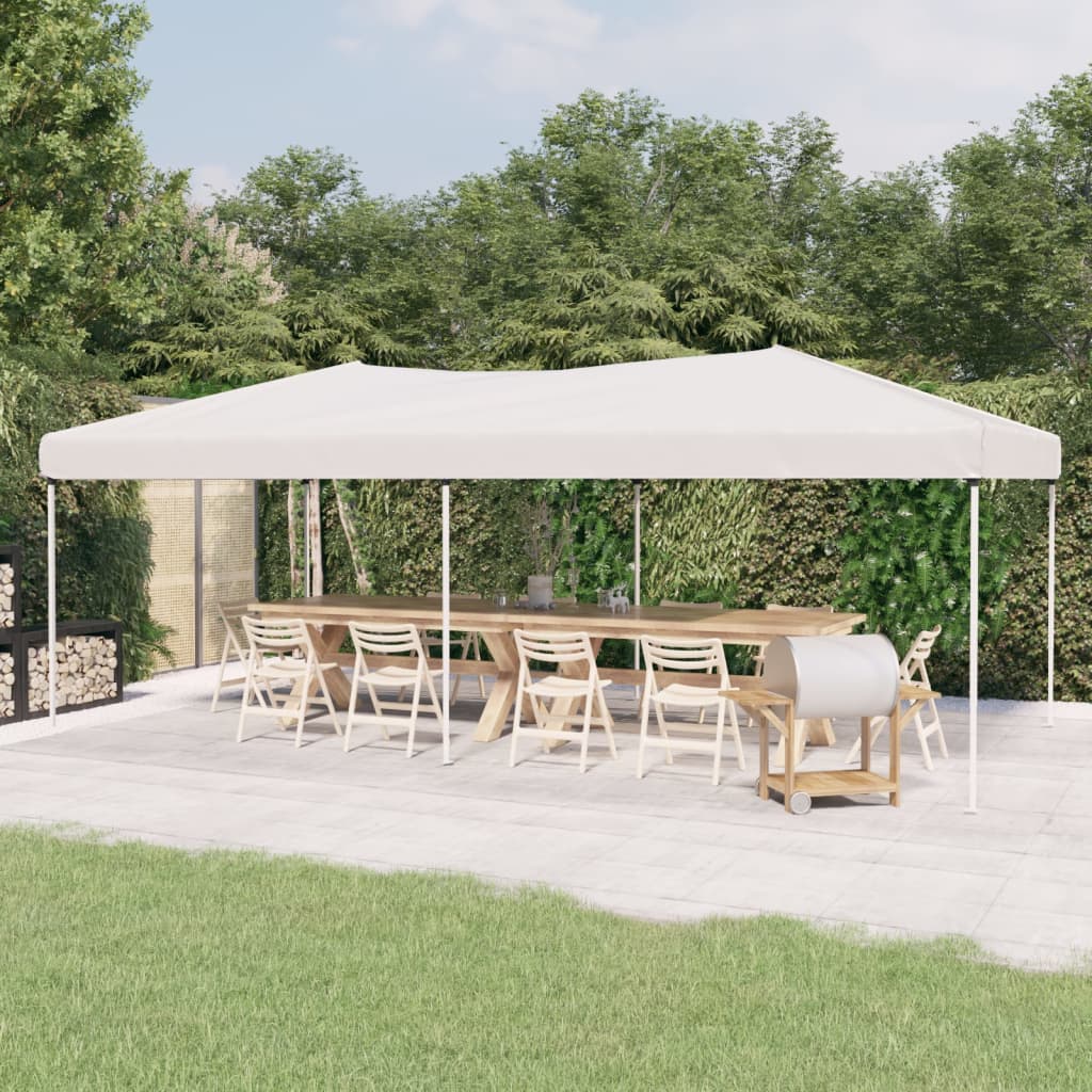 Tenda para festas dobrável 3x6 m branco