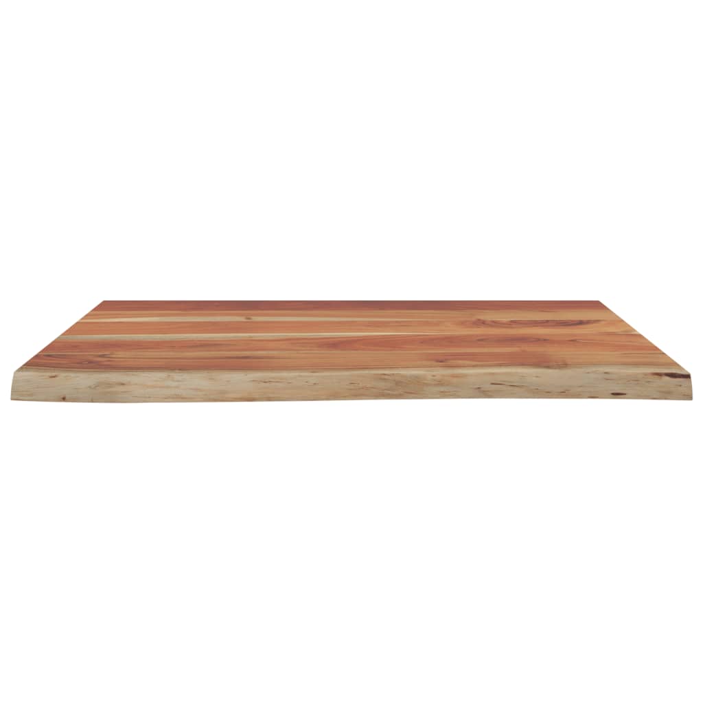 Bancada de casa de banho retangular 70x60x2,5 cm acácia maciça