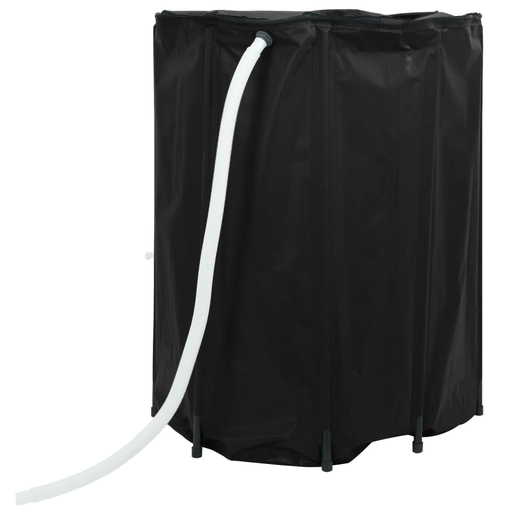 Depósito de água dobrável com torneira 750 l PVC