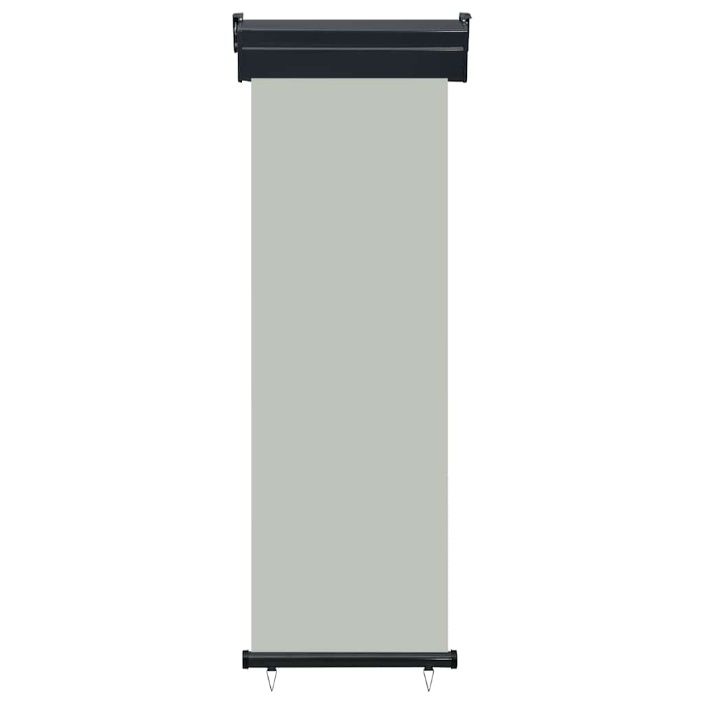Toldo lateral para varanda 60x250 cm cinzento