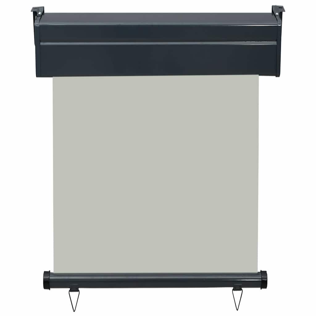 Toldo lateral para varanda 60x250 cm cinzento