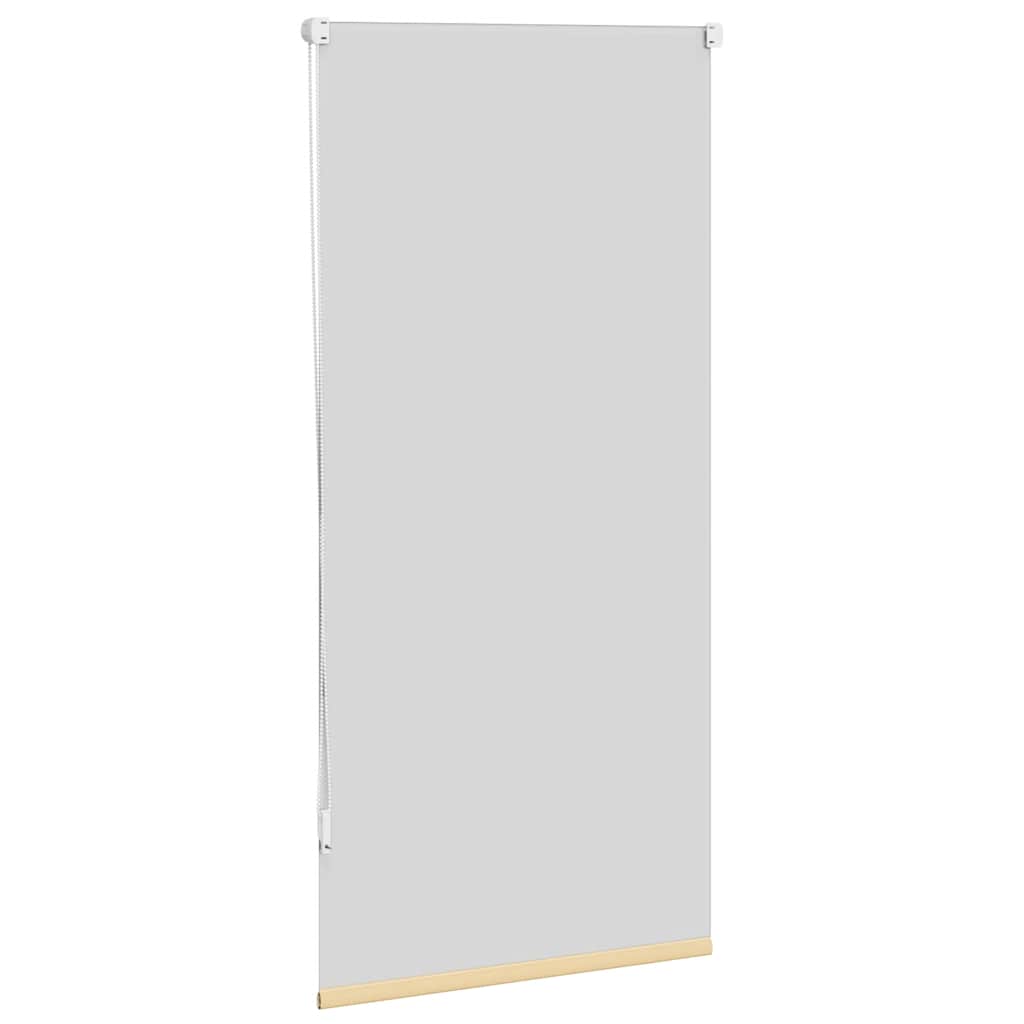 Cortina de rolo blackout, 64,4 x 120 cm, largura do tecido 60 cm, bege.