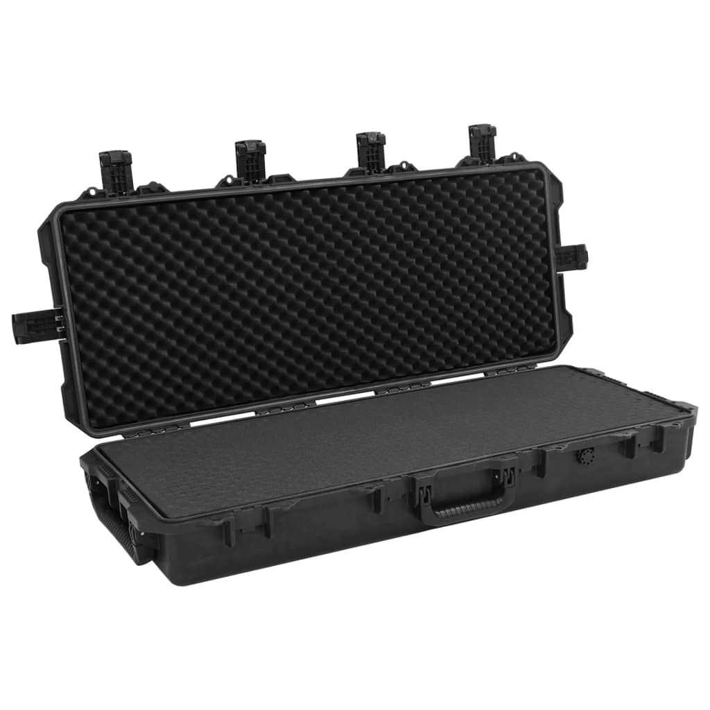 Mala de viagem portátil 100,5x42x17 cm PP preto
