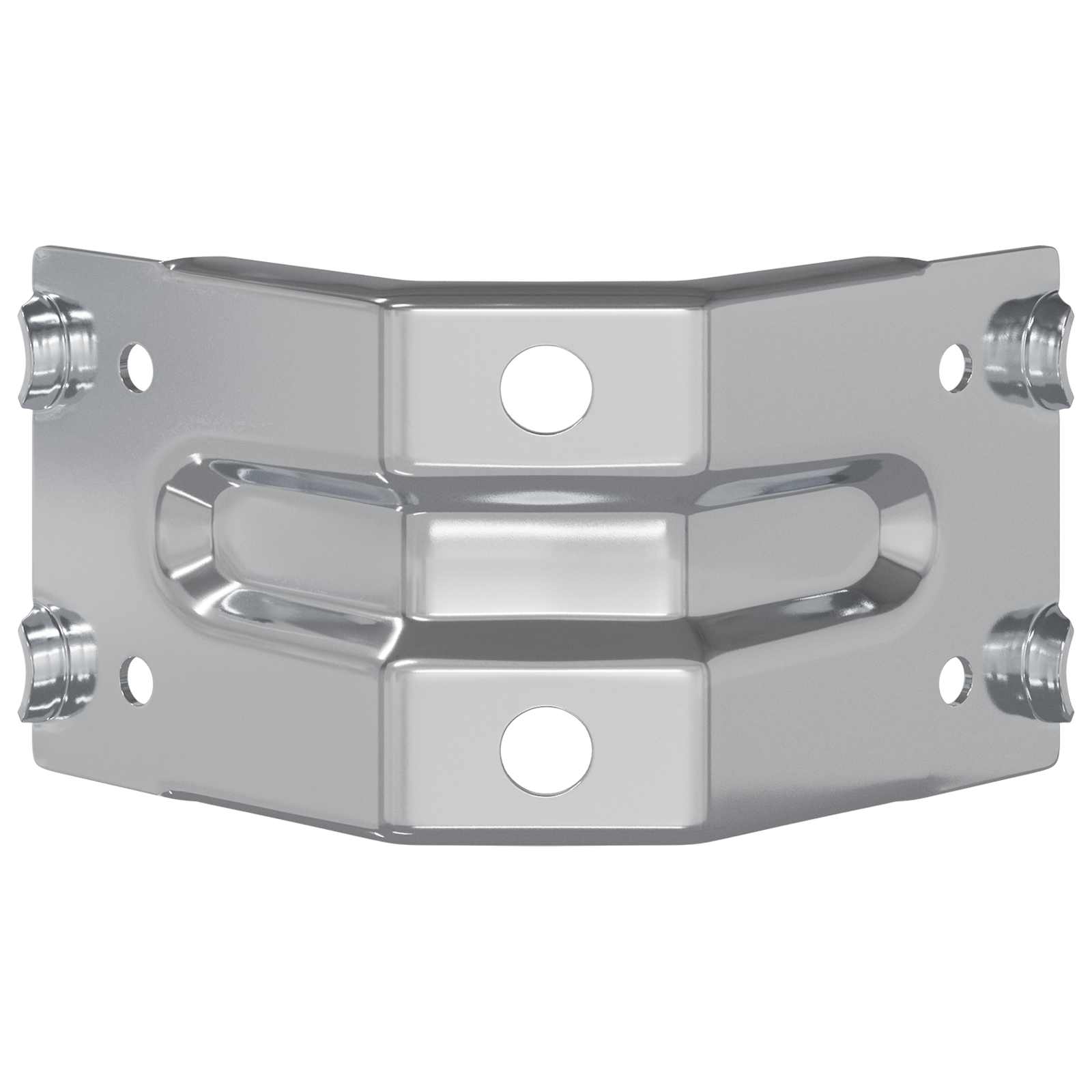 Suporte 212 revestido de zinco 106 x 55 x 1,5mm aço