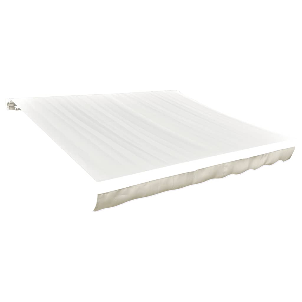 Tecido de substituição para toldo creme 500x300 cm poliéster