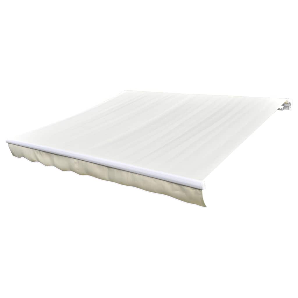 Tecido de substituição para toldo creme 500x300 cm poliéster