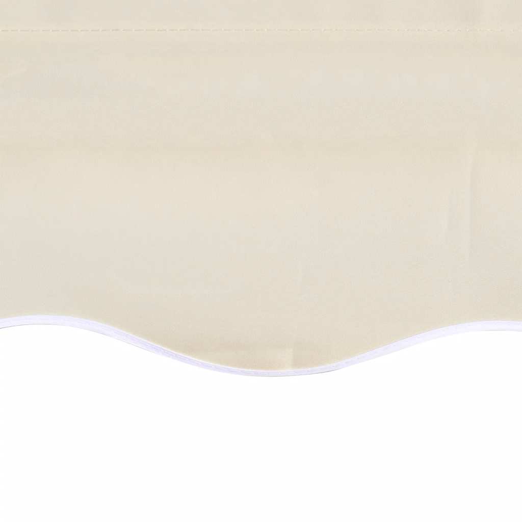 Tecido de substituição para toldo creme 500x300 cm poliéster