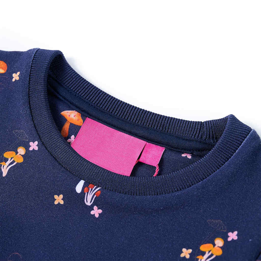 Vestido para criança azul-marinho 104