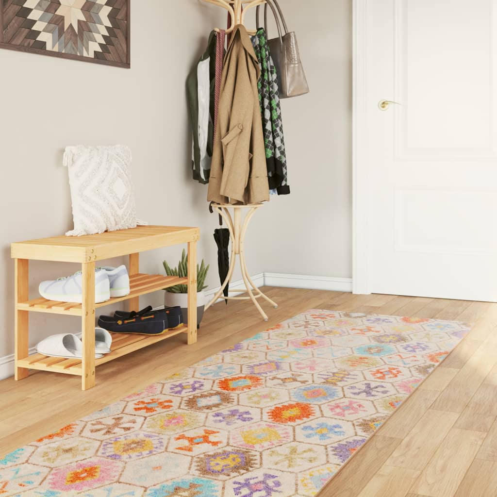 Tapete lavável 80x300 cm multicor