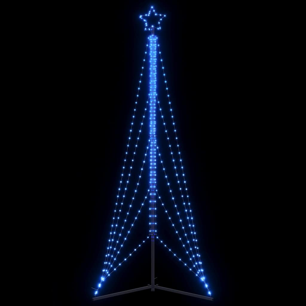 LED árvore de natal 525 leds azul 302 cm
