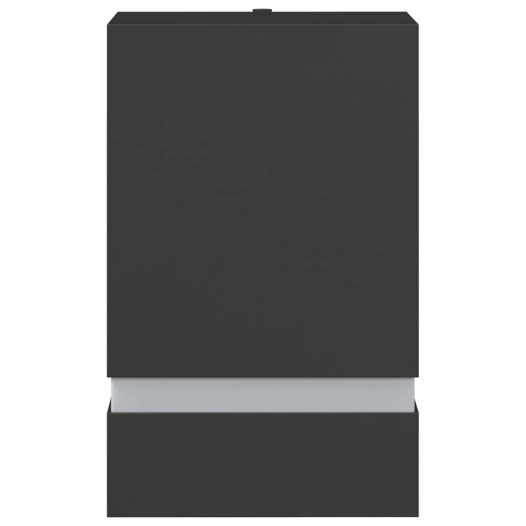 Candeeiros de parede p/ exterior 2 pcs aço inoxidável preto