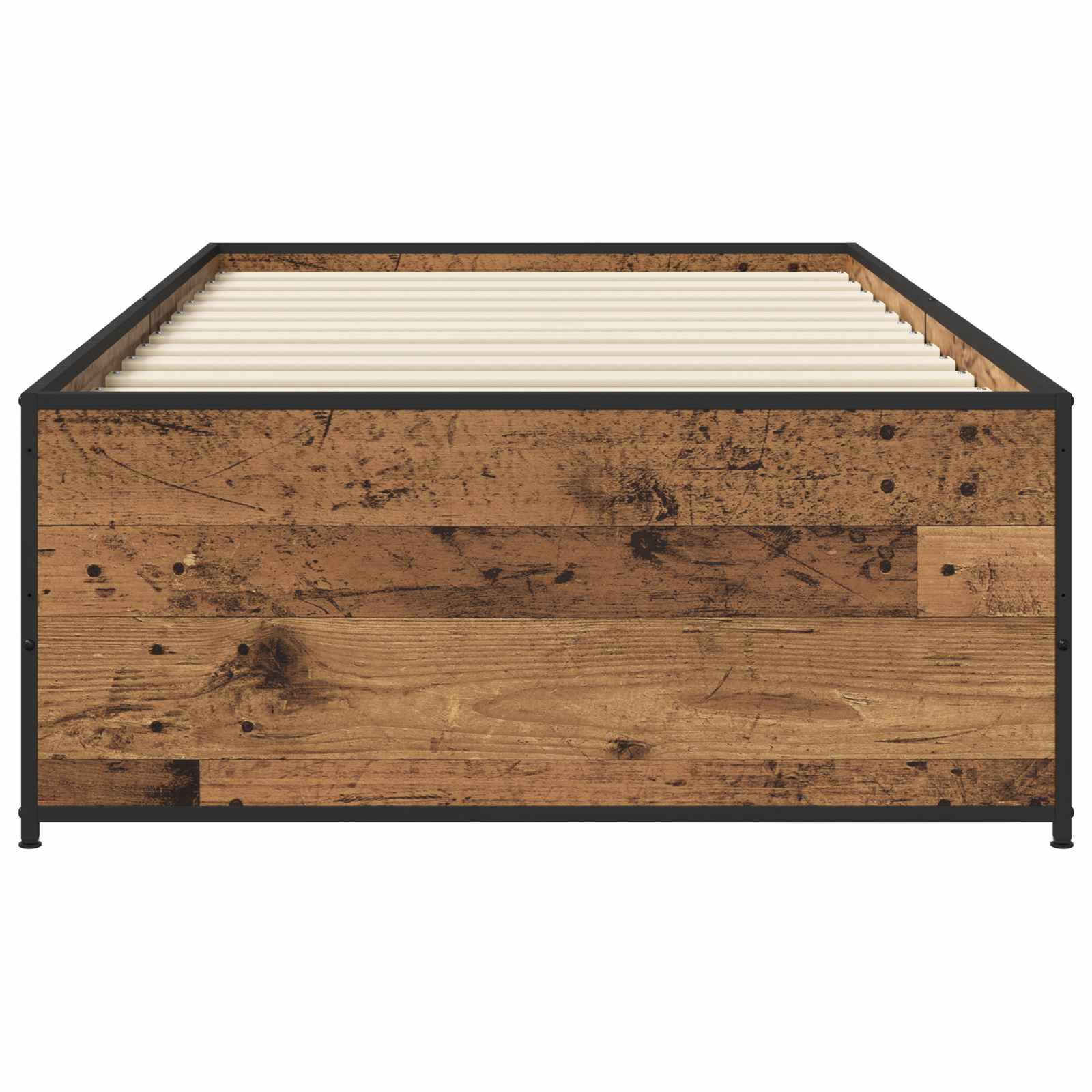 Estrutura da cama madeira antiga 80 x 200 cm