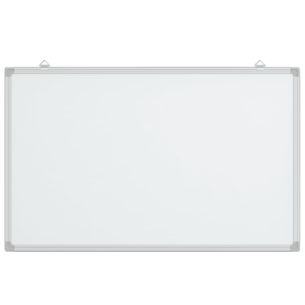 Quadro branco magnético 80x50x1,7 cm alumínio