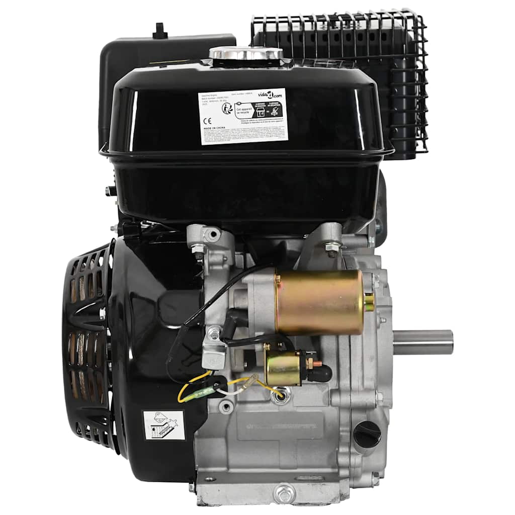 Motor a gasolina 15 cv 11 kw preto
