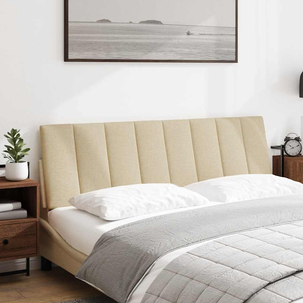 Almofadão de cabeceira hanko 160 cm tecido creme