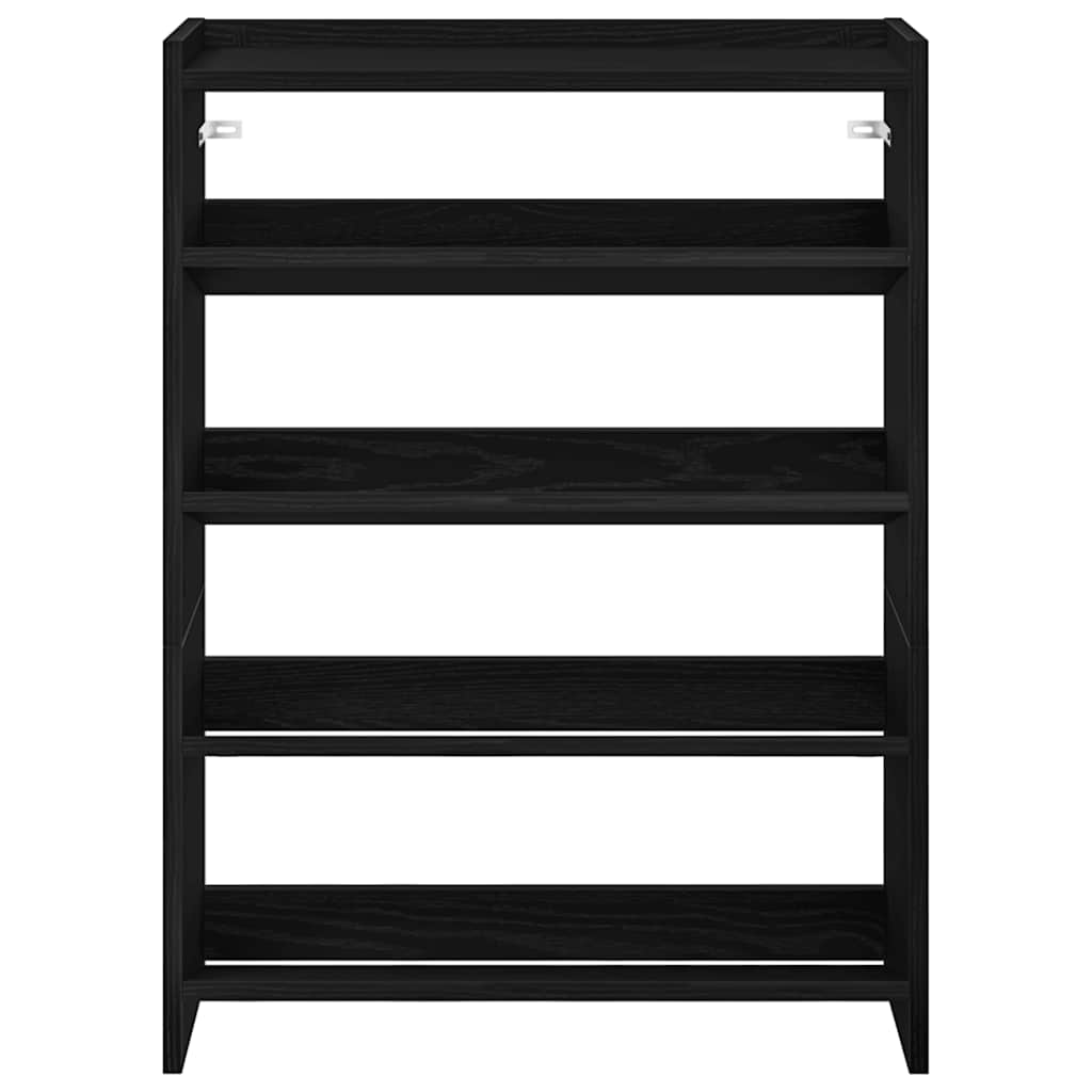 Sapateira 60x25x81 cm derivados de madeira preto
