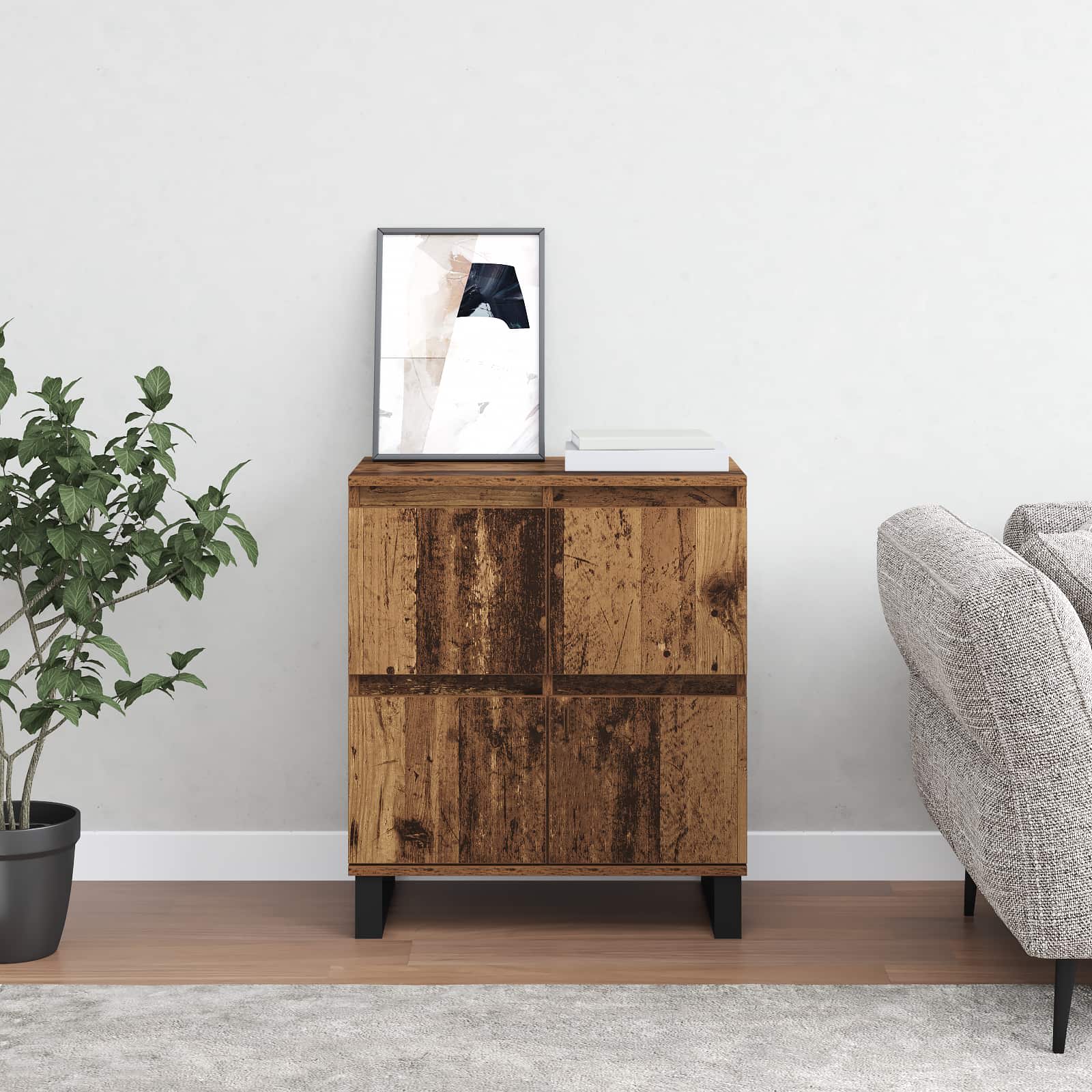 Buffet madeira antiga 60 x 35 x 70 cm