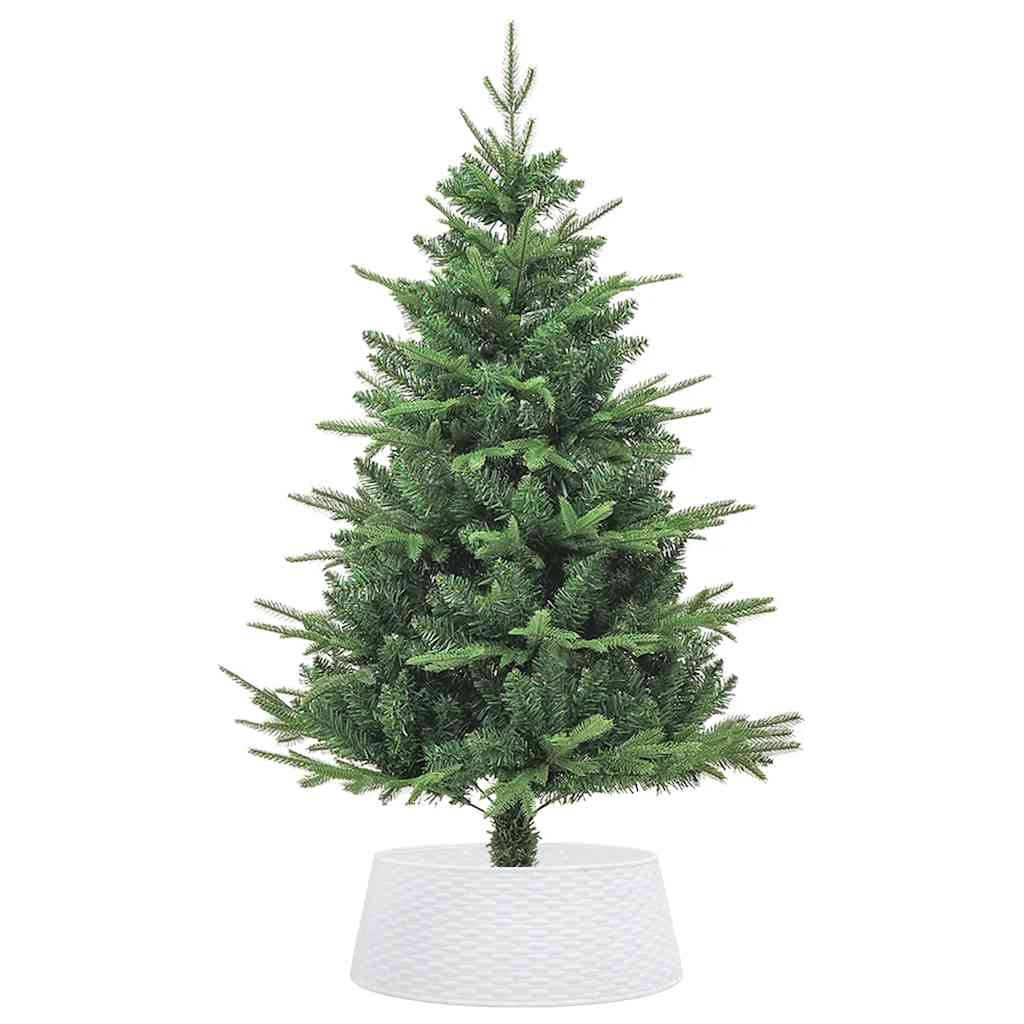 Saia para árvore de natal ø65x23 cm plástico branco