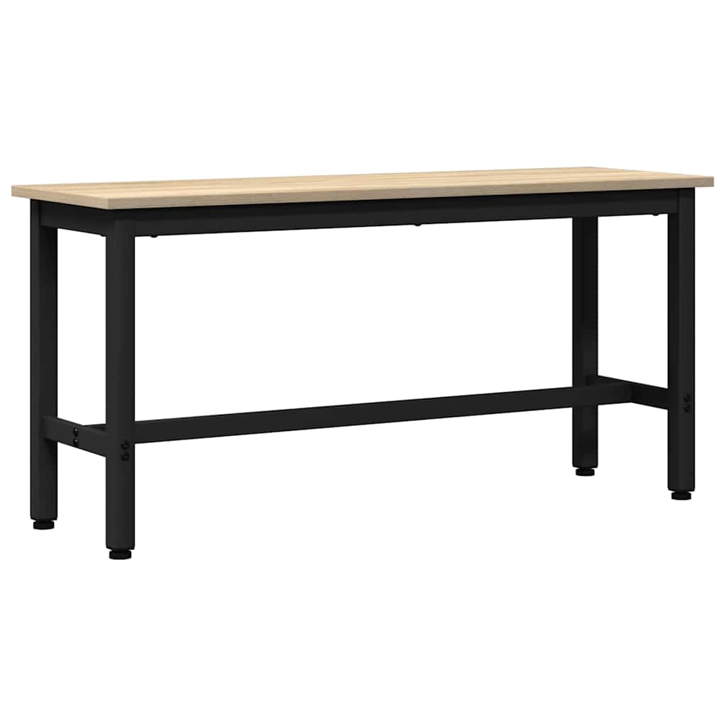 Banco de jantar carvalho sonoma 100 x 32,5 x 48,5 cm