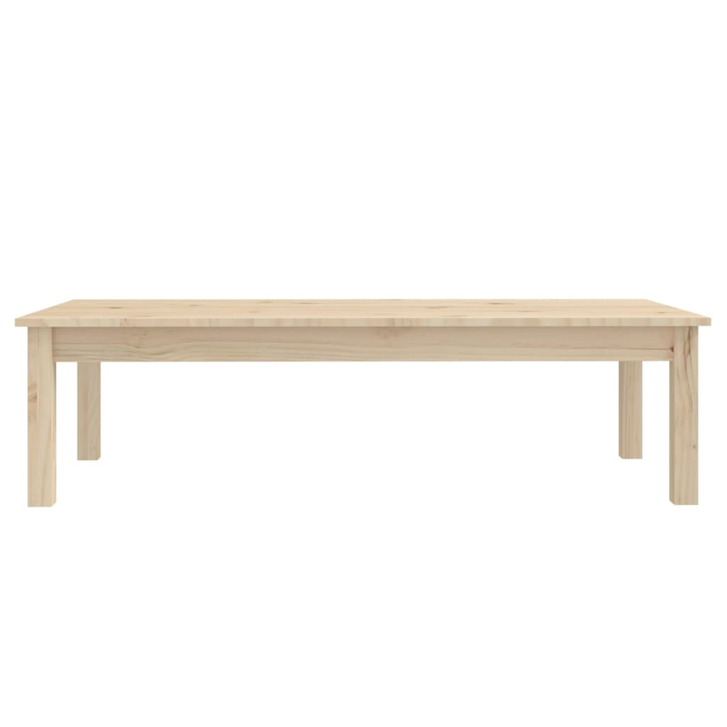Mesa de centro 110x50x30 cm madeira de pinho maciça