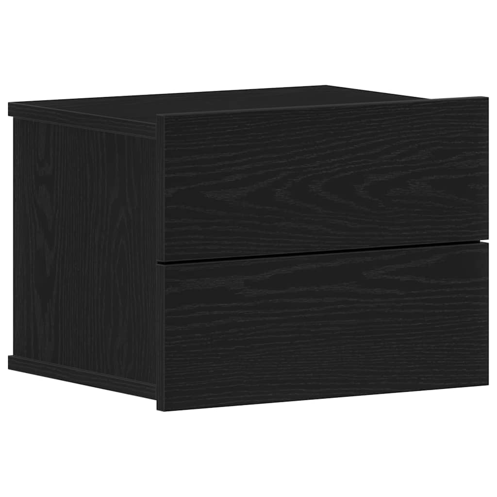 Armário de cabeceira carvalho preto 40 x 30 x 30 cm
