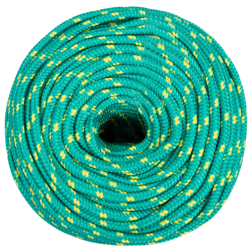 Corda de barco 8 mm 100 m polipropileno verde