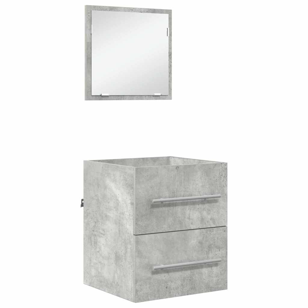 Conjunto de móveis para banheiro cinzeto 41 x 38,5 x 48 cm