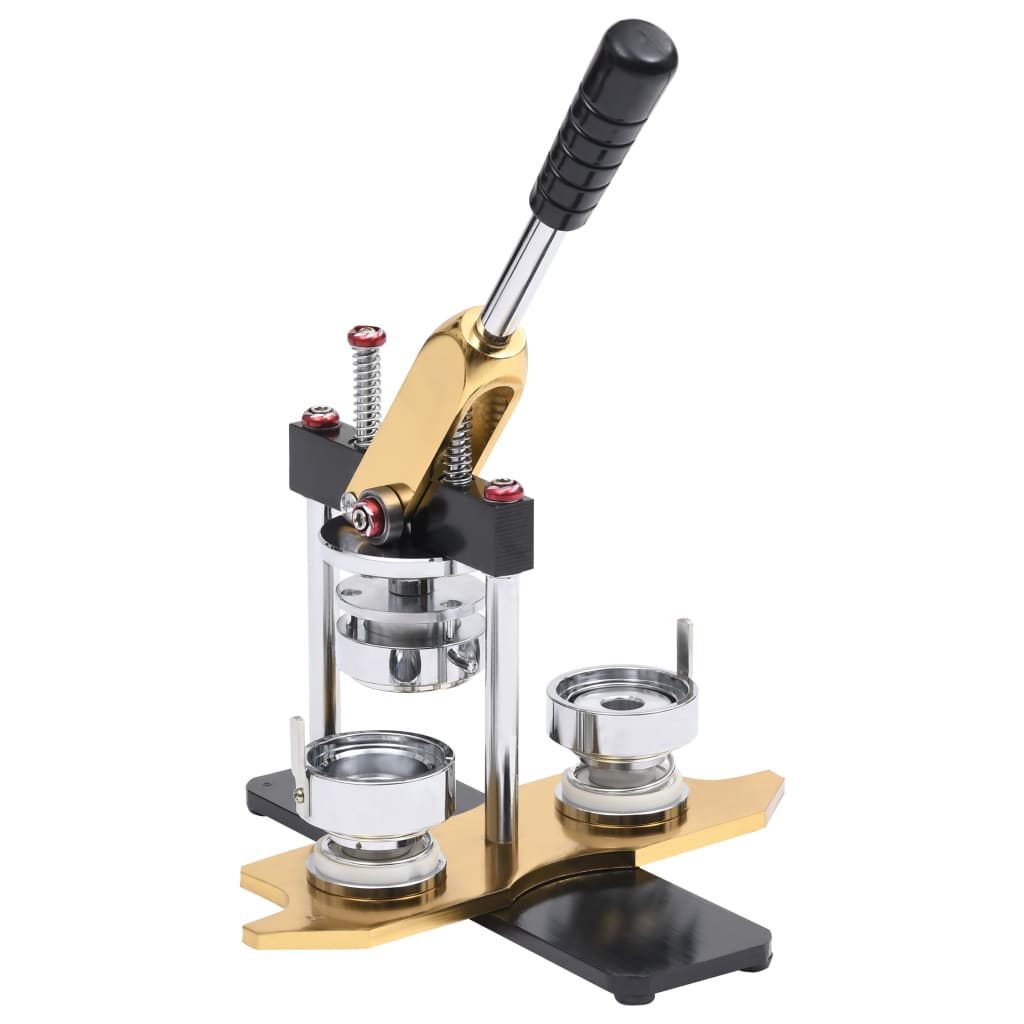 Máquina de fazer crachás + 500 crachás 37mm perfurador rotativo
