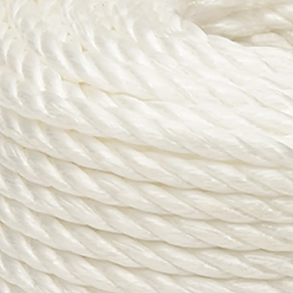 Corda de trabalho 16 mm 25 m polipropileno branco