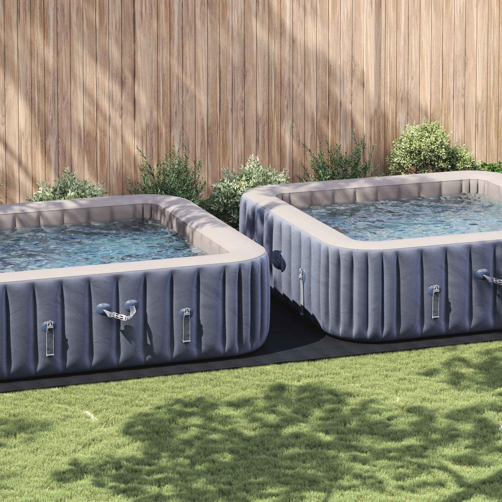 Lona para fundo de piscina ajustável preto 820 x 420 x 0,1 cm