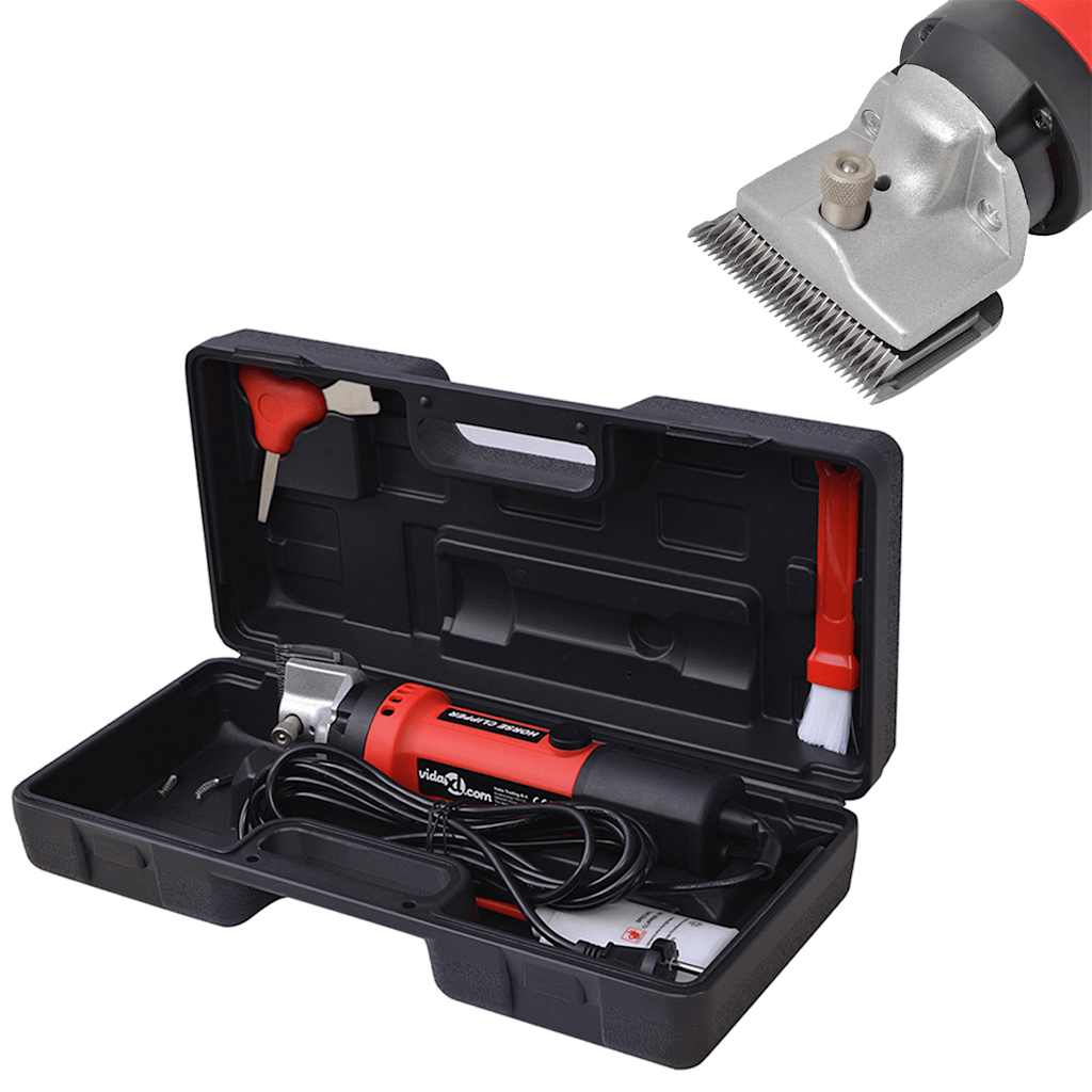 Conjunto tosquiador de cavalos de 6 pcs 550 w