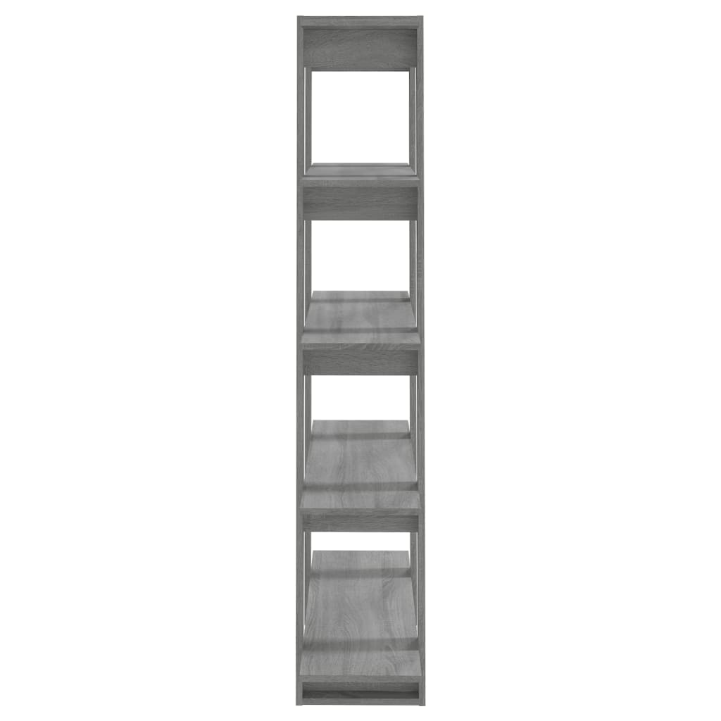 Estante/divisória 100x30x160 cm cor sonoma cinza