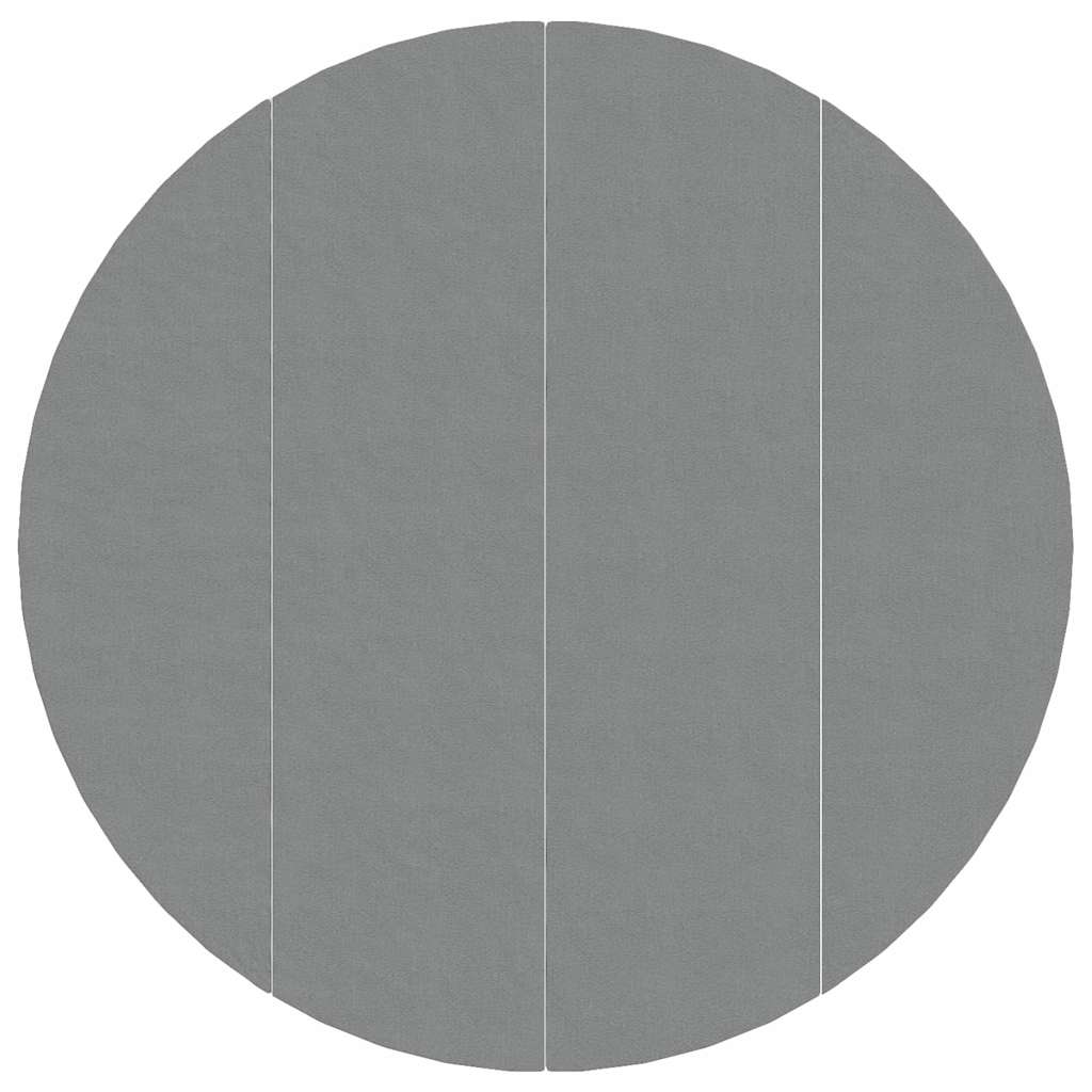 Pano para chão de piscinas ø500 cm poliéster geotêxtil cinza