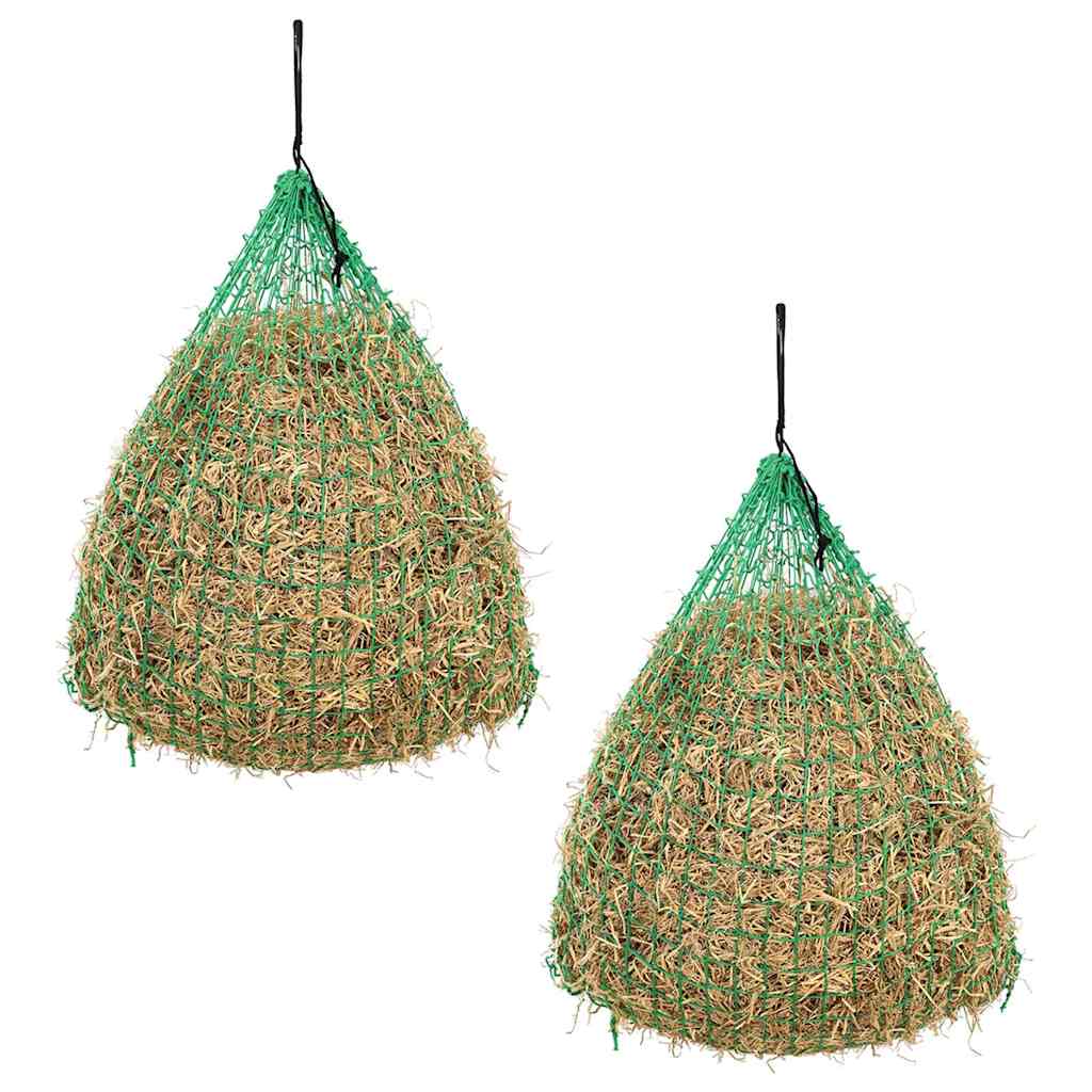 Redes para feno arredondada PP 2 pcs 0,75x0,5 m