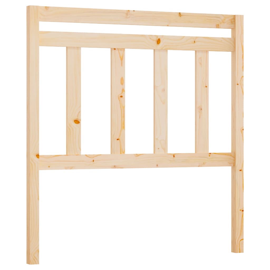 Cabeceira de cama 106x4x100 cm pinho maciço