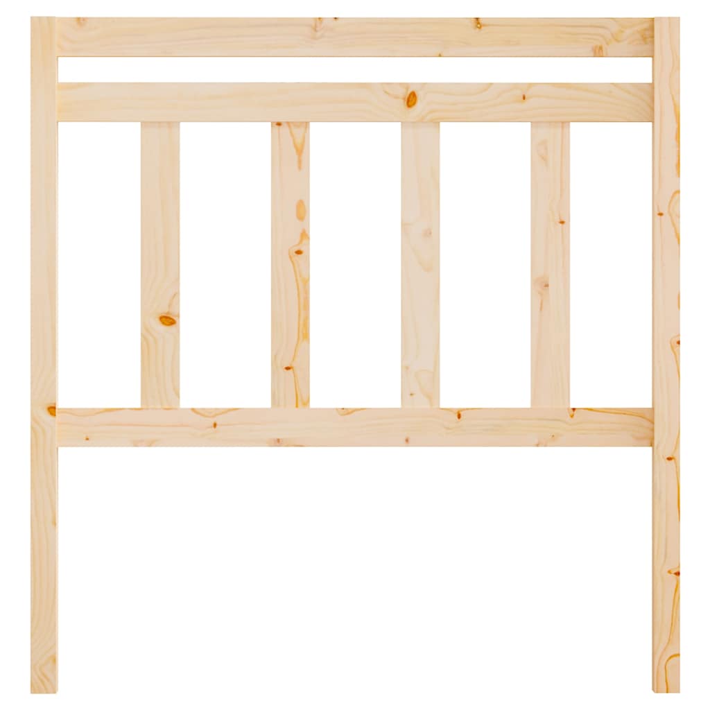 Cabeceira de cama 106x4x100 cm pinho maciço