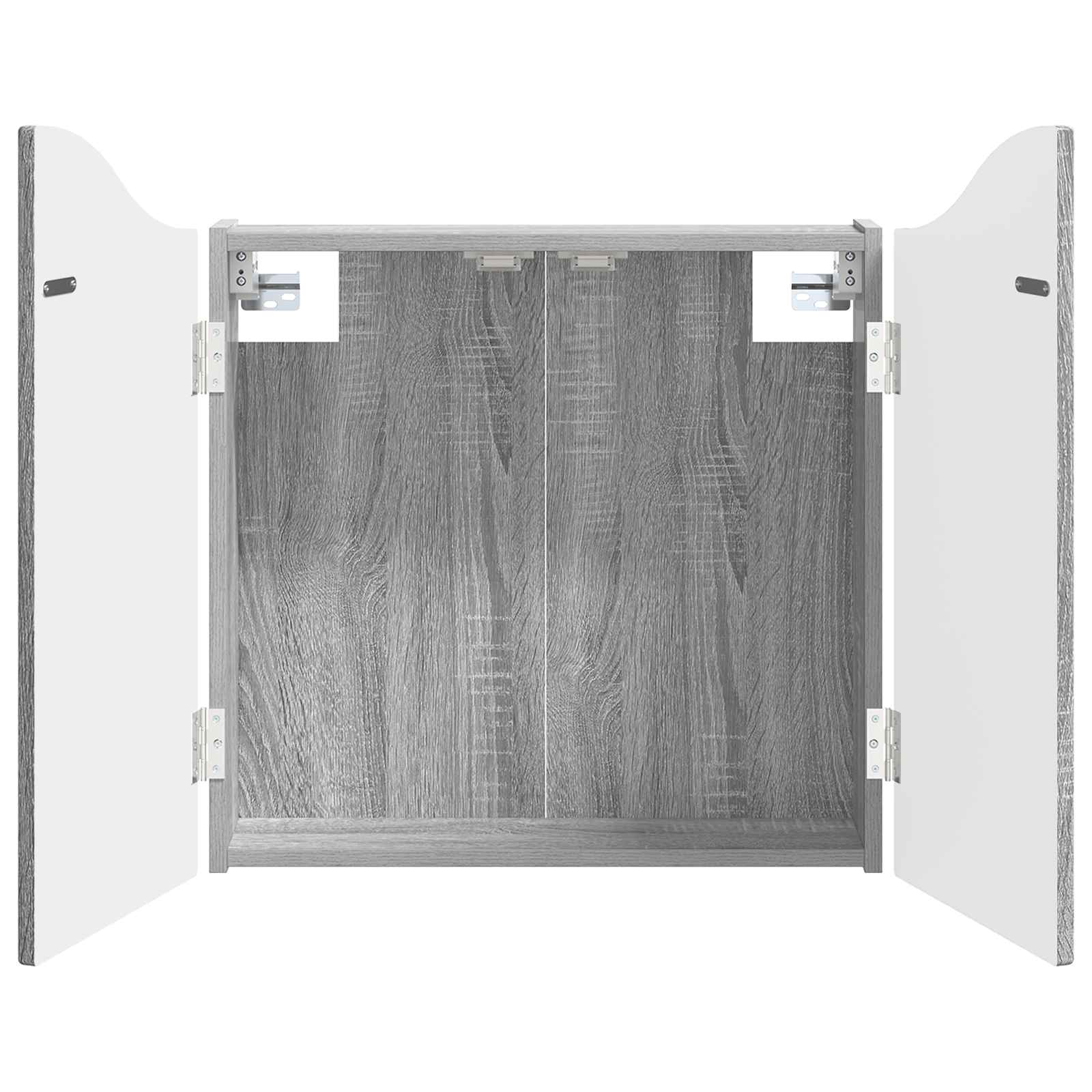 Armário para dartboard sonoma cinzento 56 x 12 x 63 cm