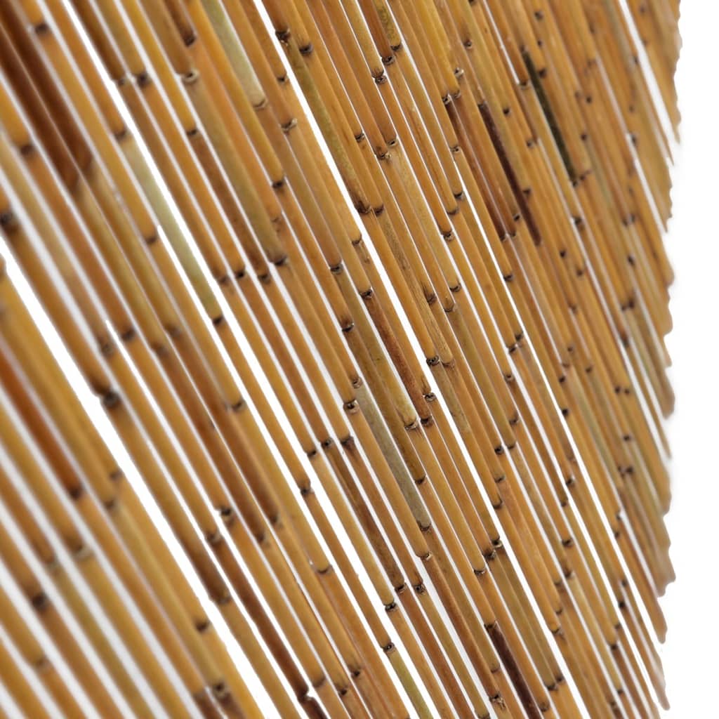 Cortina de porta anti-insetos em bambu 100x200 cm
