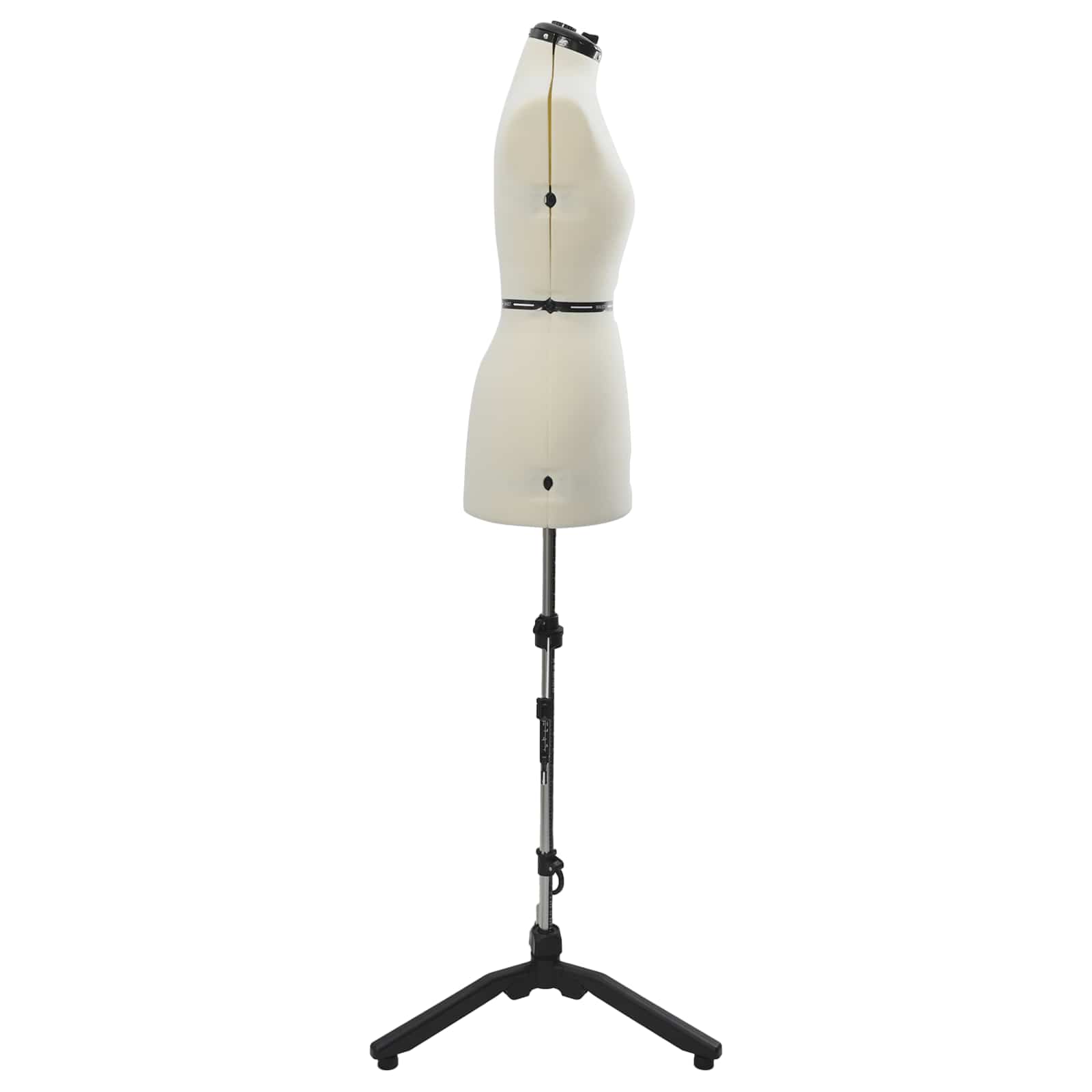 Forma de vestido ajustável feminina creme s veludo