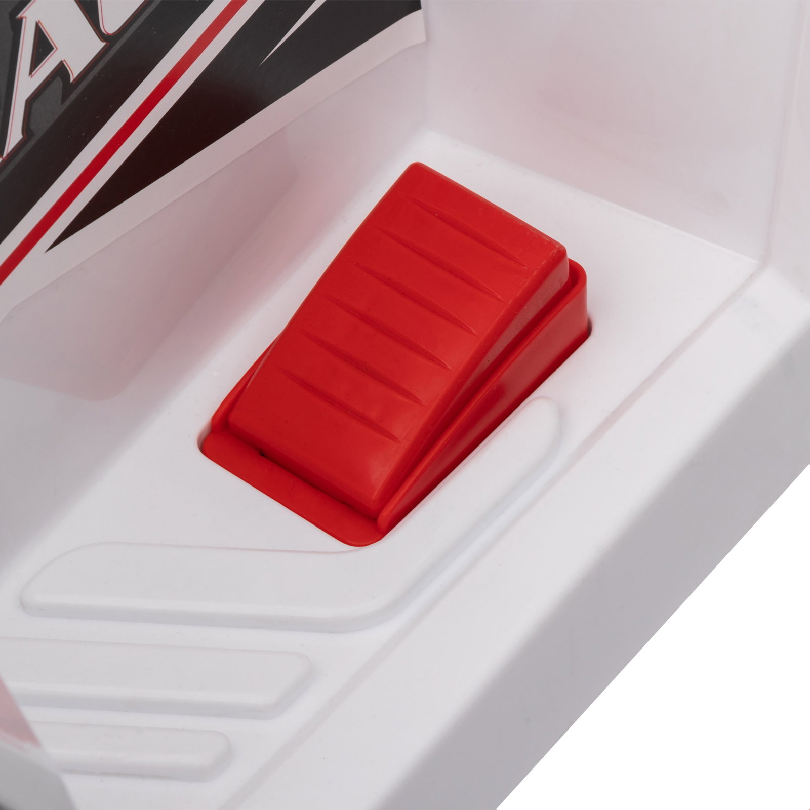 Quadriciclo elétrico para crianças veículo elétrico a bateria de 6v com velocidade de 2,5 km/h 70x41,5x48,5 cm branco