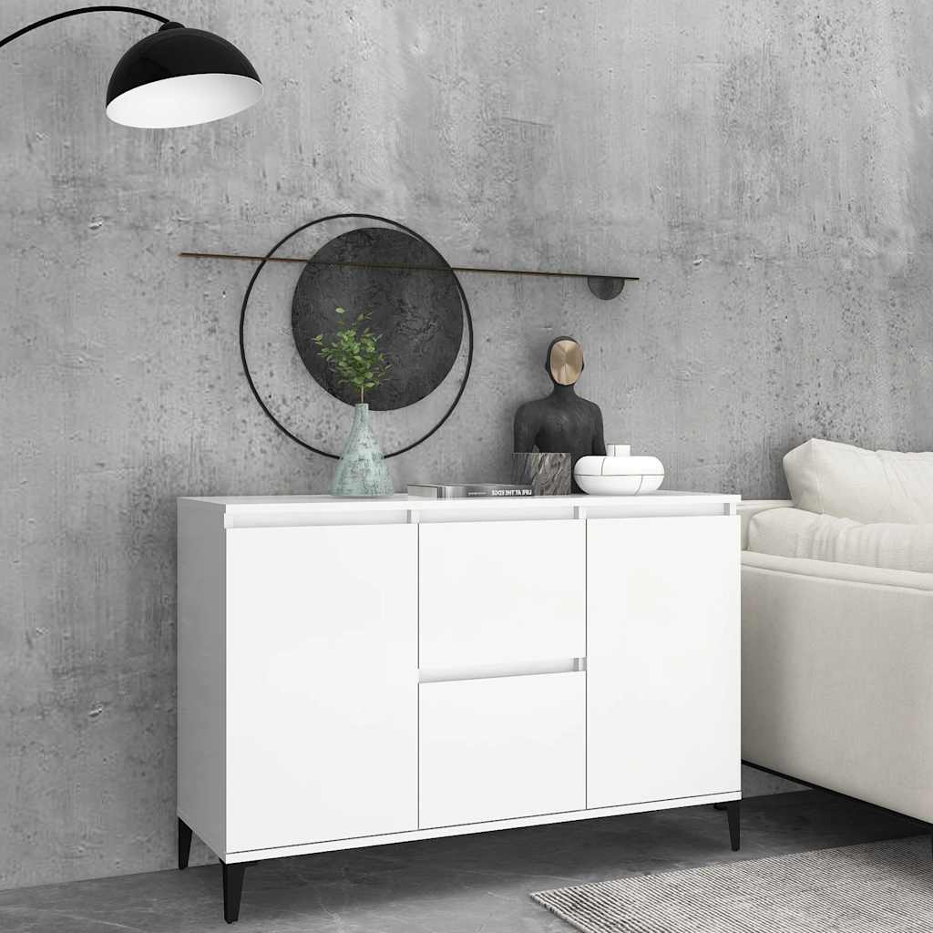 Aparador 102x35x70 cm derivados de madeira branco