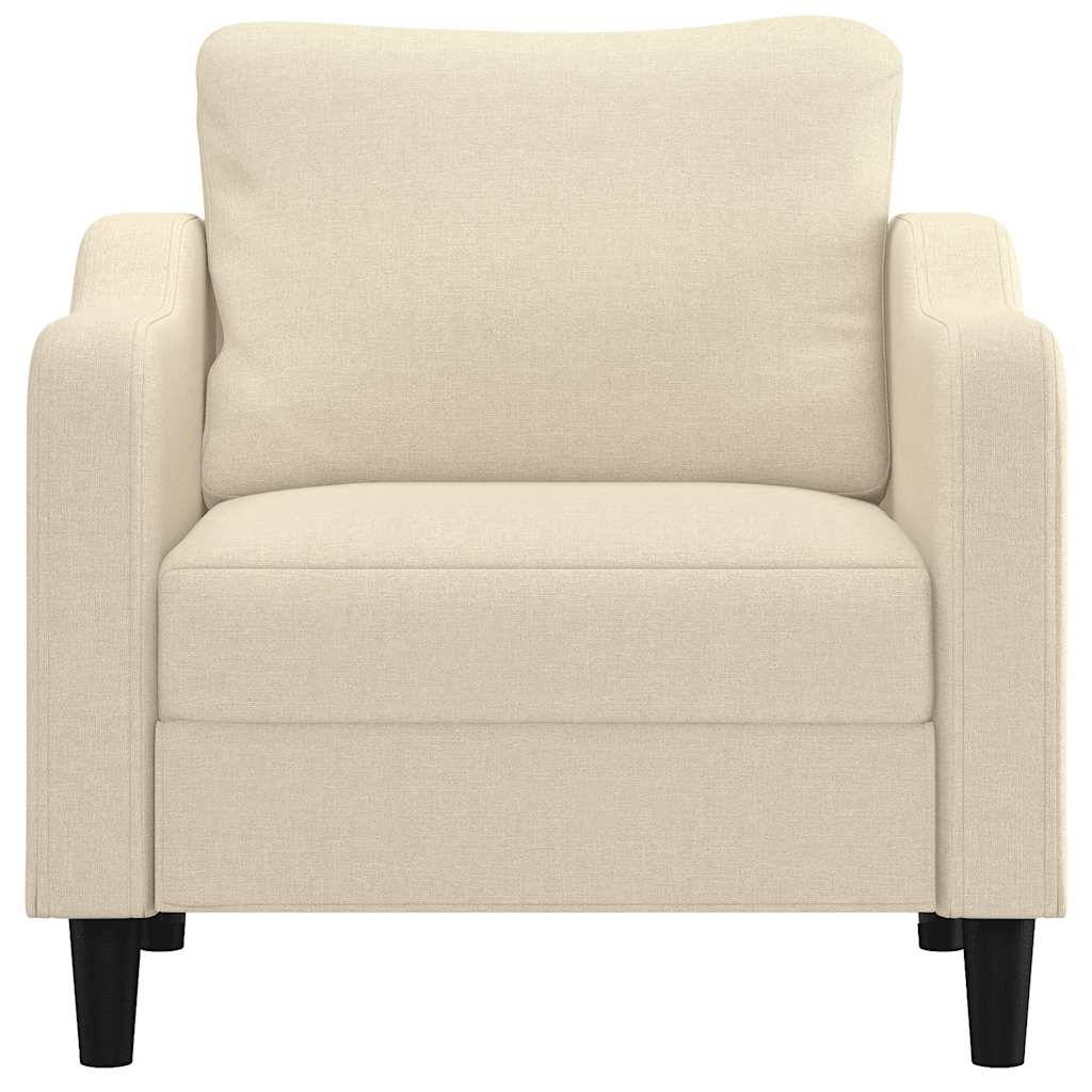 Poltrona 60 cm tecido cor creme