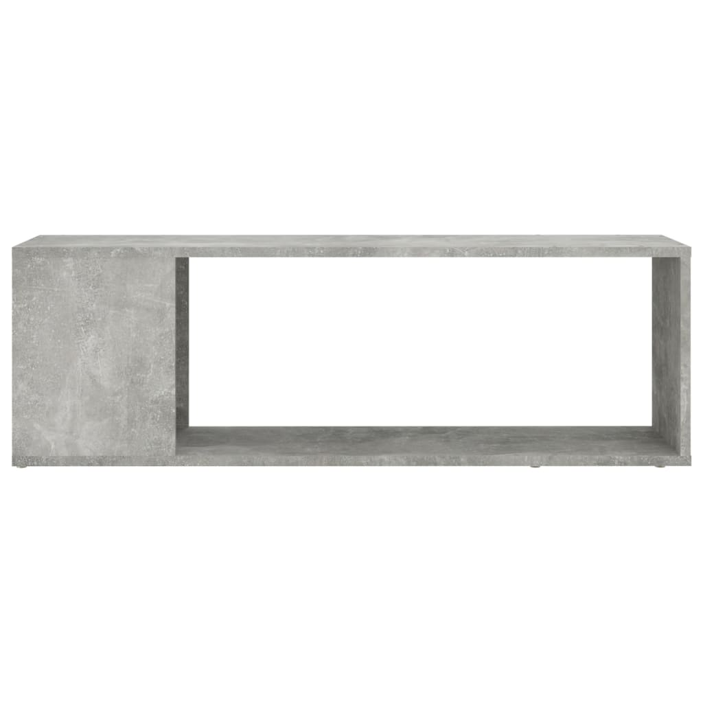 Móvel de TV 100x24x32 cm derivados de madeira cinzento cimento