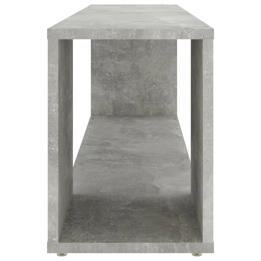 Móvel de TV 100x24x32 cm derivados de madeira cinzento cimento