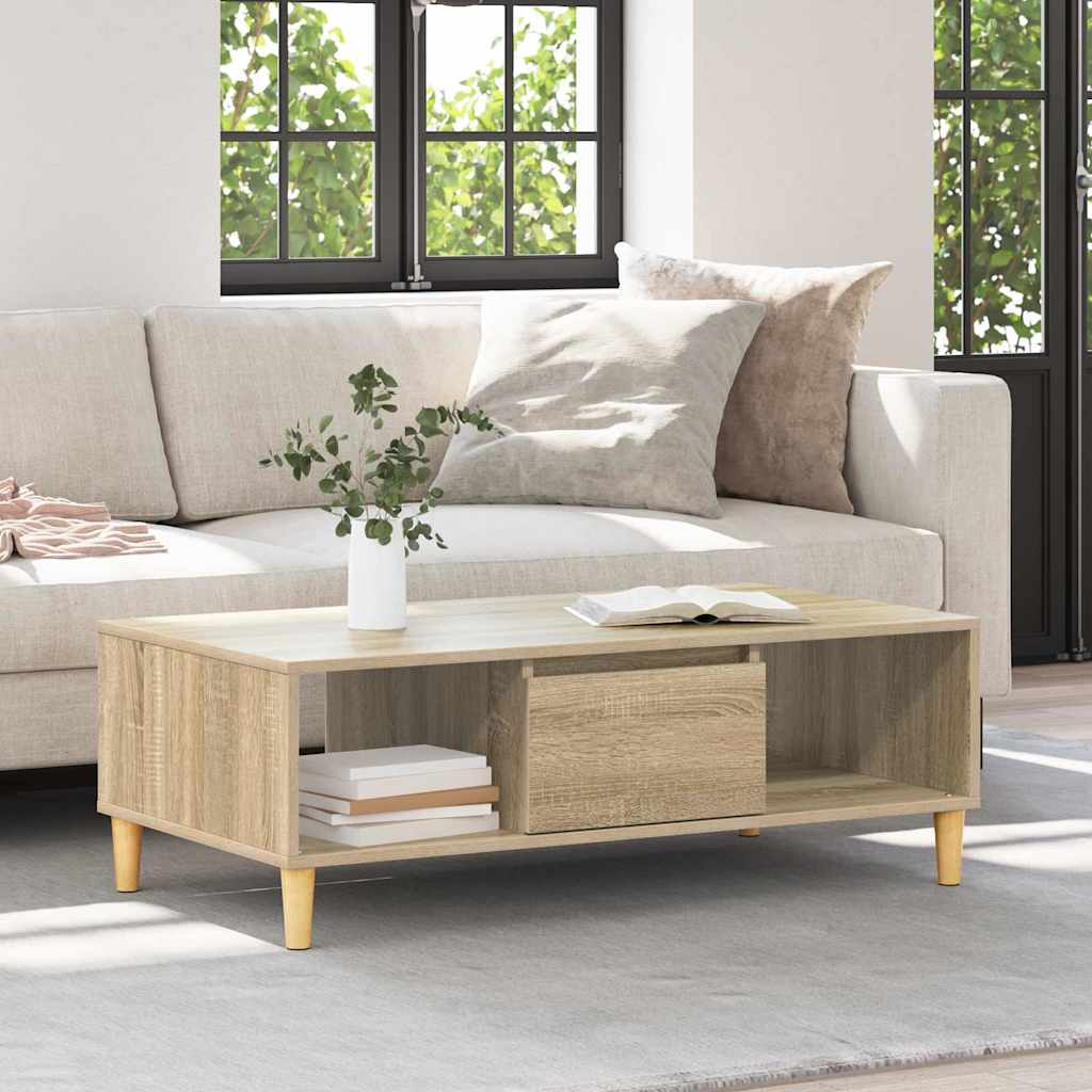 Mesa de centro carvalho sonoma 102 x 55 x 35 cm