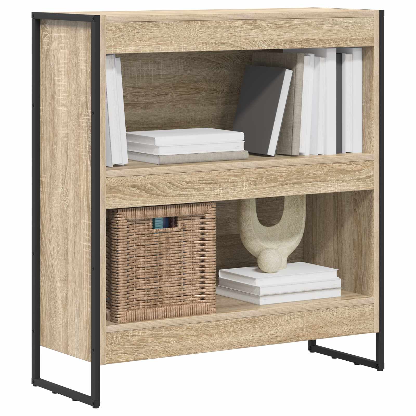 Gabinete de livros 80 x 30 x 86,5 cm derivados de madeira