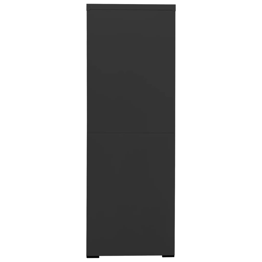 Arquivador 90x46x134 cm aço antracite