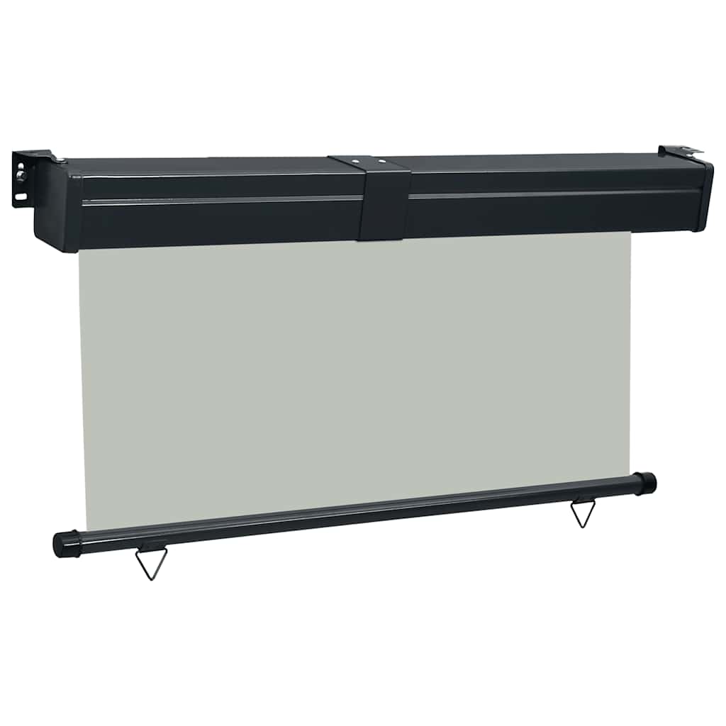 Toldo lateral para varanda 145x250 cm cinzento